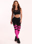Mallas Superhot Blackout Negro y Rosa CAL5597 UV50+