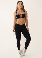 Legging Cós Médio Superhot Comfy Preto CAL5392