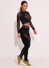 Blusa Superhot Fitt Preto BL5435 Proteção UV50/80