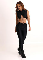Blusa Superhot Wet+ Negro BL5562 C/ Copas UV50+