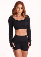 Blusa Superhot Adaptive Negro BL5590 UV80+