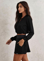 Chaqueta Superhot Soft Negra JQ5538 C/ Bolsillos