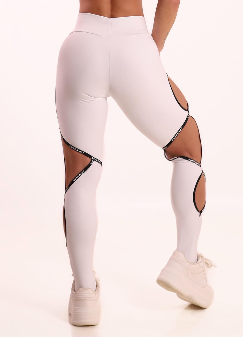 Legging Superhot Blackout Blanco CAL5589 UV50+