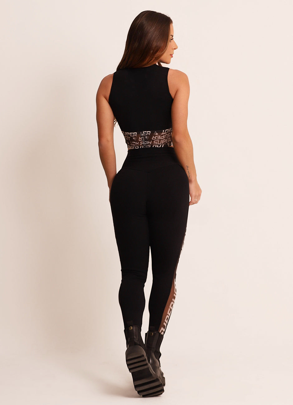 Top Superhot Comfy Negro TOP5480 Protección UV50+ Imagen secundaria del producto