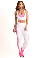 Legging Tiro Medio Superhot Blackout Blanco CAL5568 UV50+