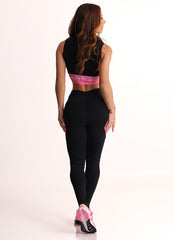 Legging Cós Médio Superhot Adaptive Preto CAL5582 UV80+