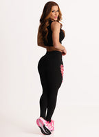 Legging Cós Médio Superhot Adaptive Preto CAL5580 UV80+