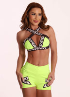 Shorts Superhot Blackout Amarillo Neón SH5596 UV50+