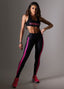 Legging Superhot Wet+ Preto CAL5635 UV50+ Cós Médio