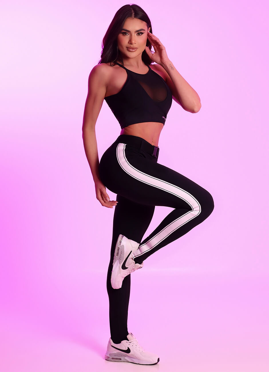 Top Superhot Blackout Preto TOP5665 UV50+