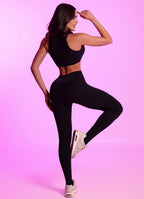 Calça Legging Superhot Adaptive Preto CAL5666 UV80+