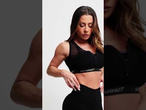 Top Superhot Comfy Preto Top5483 Proteção UV50+