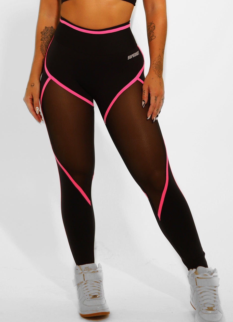 Legging Superhot Comfy Preta CAL5042