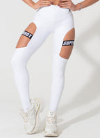 Legging Superhot Blackout Branca CAL5137