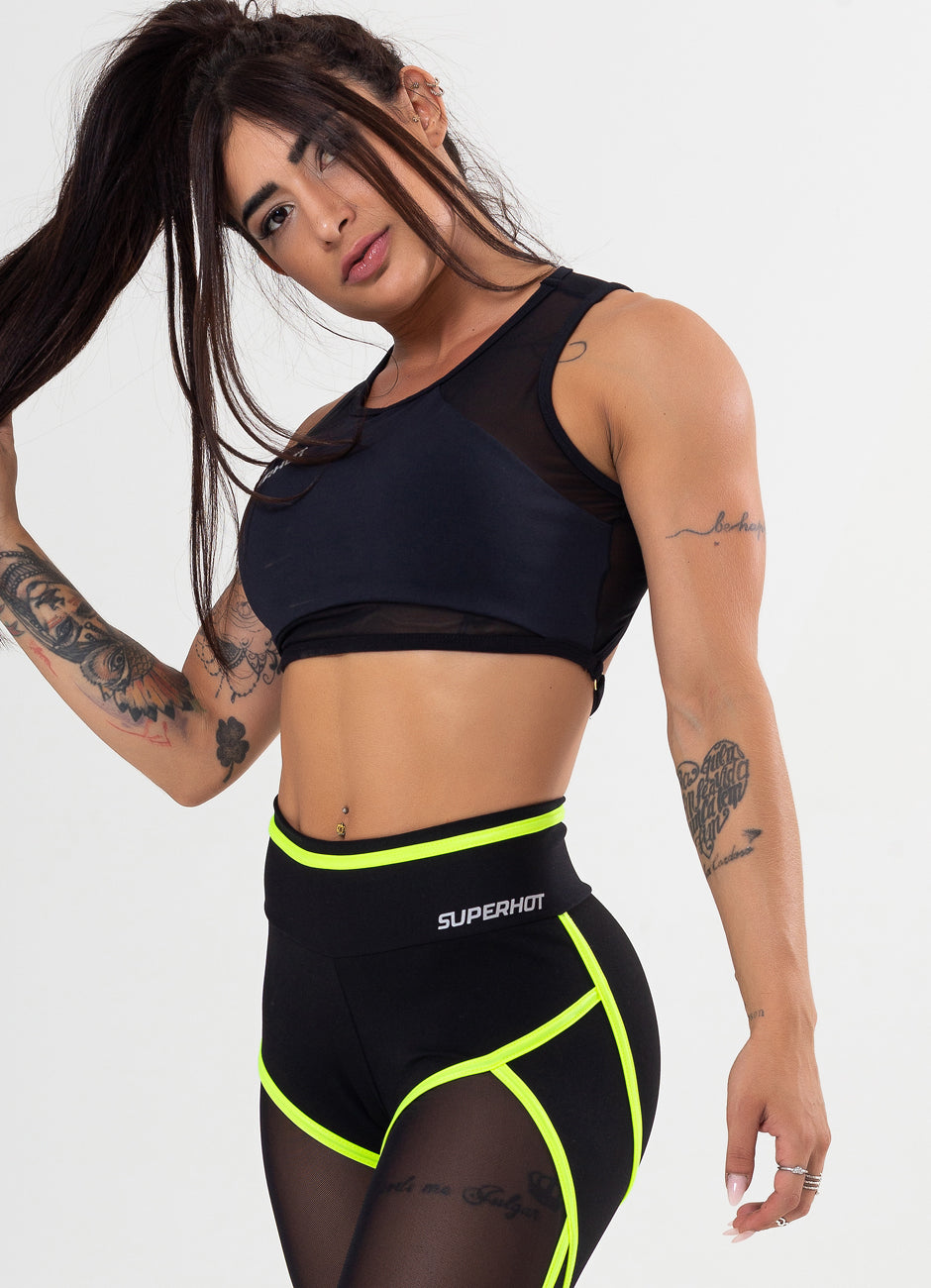Top Superhot Comfy Preto TOP5265