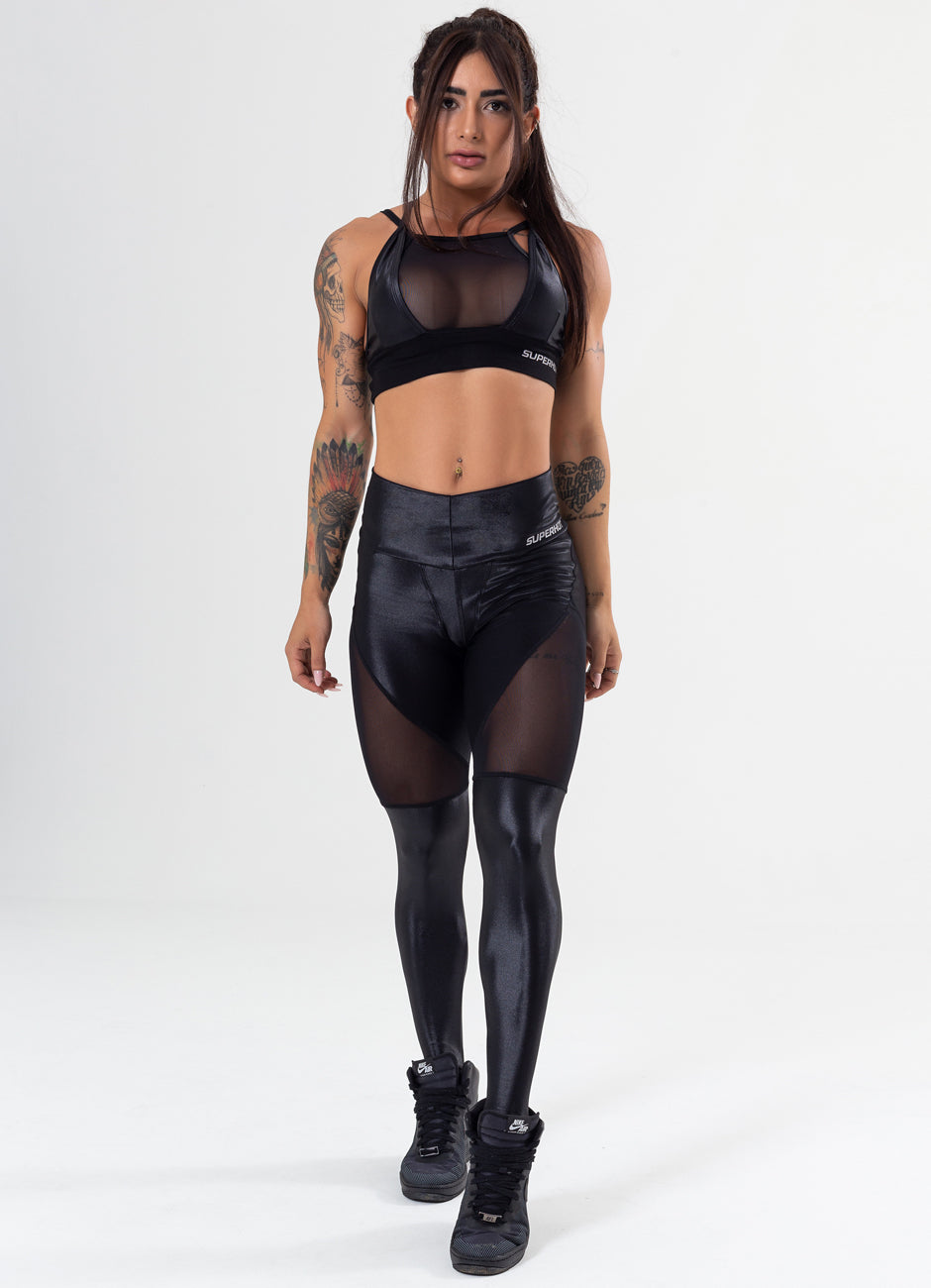 Legging Superhot Wet Negro CAL5249 Imagen secundaria del producto
