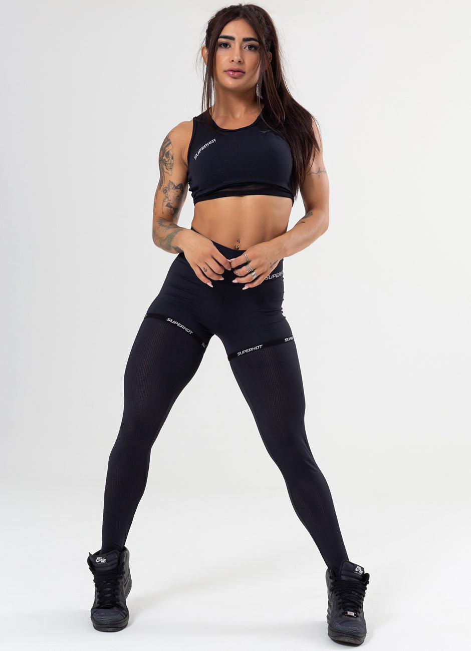 Legging Superhot Fitt Negra CAL5250 Imagen principal del producto