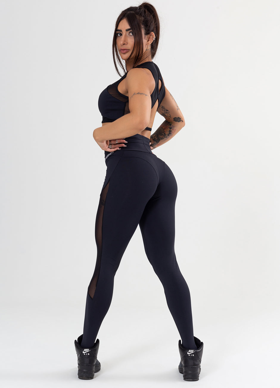 Legging Superhot Comfy Preto CAL5251 Imagem principal do produto