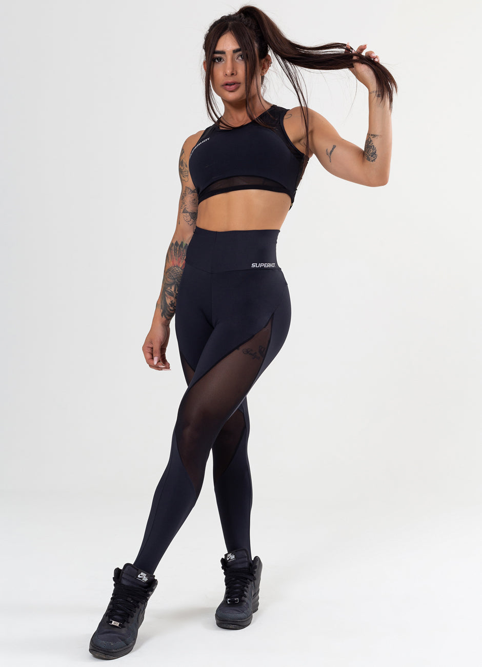 Legging Superhot Comfy Preto CAL5251 Imagem secundária do produto