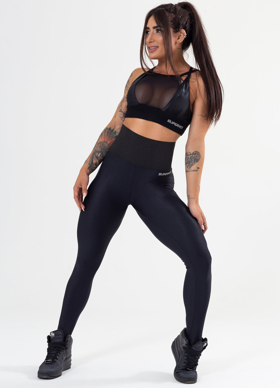 Legging Superhot Gleam Negra CAL5253 Imagen secundaria del producto