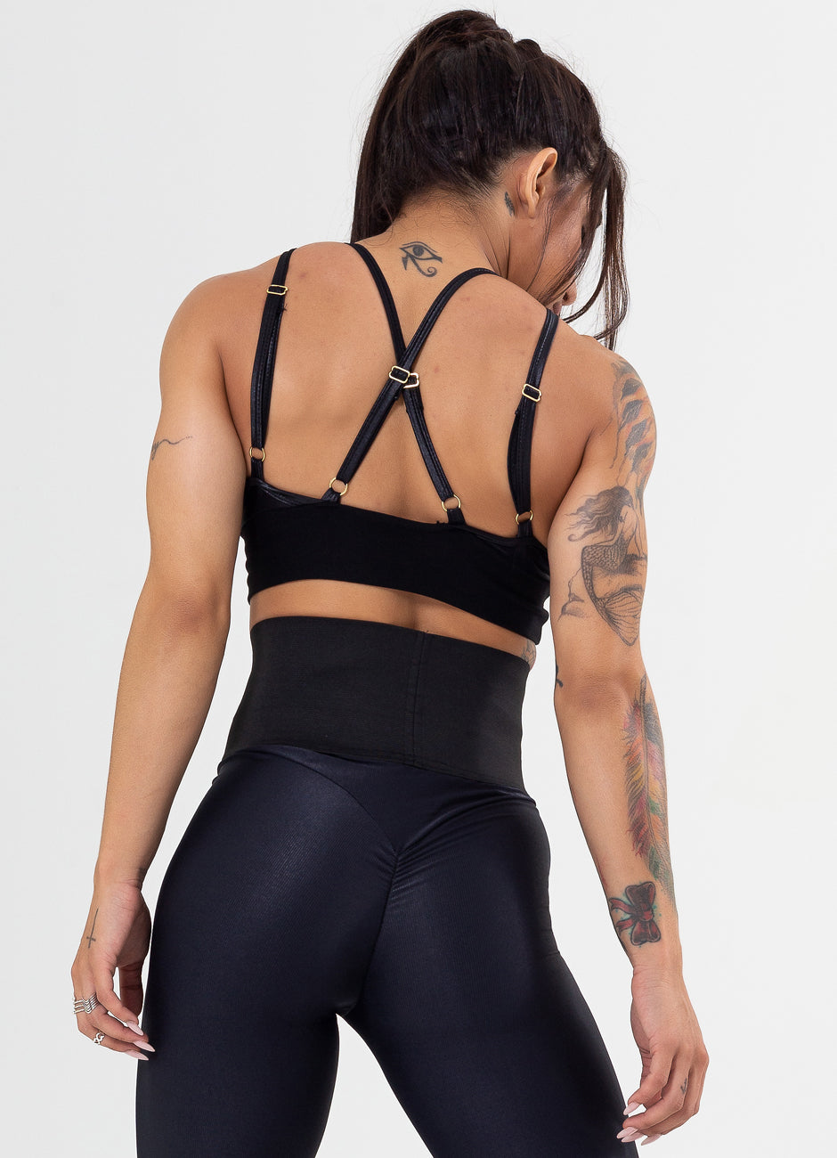 Legging Superhot Gleam Preta CAL5253