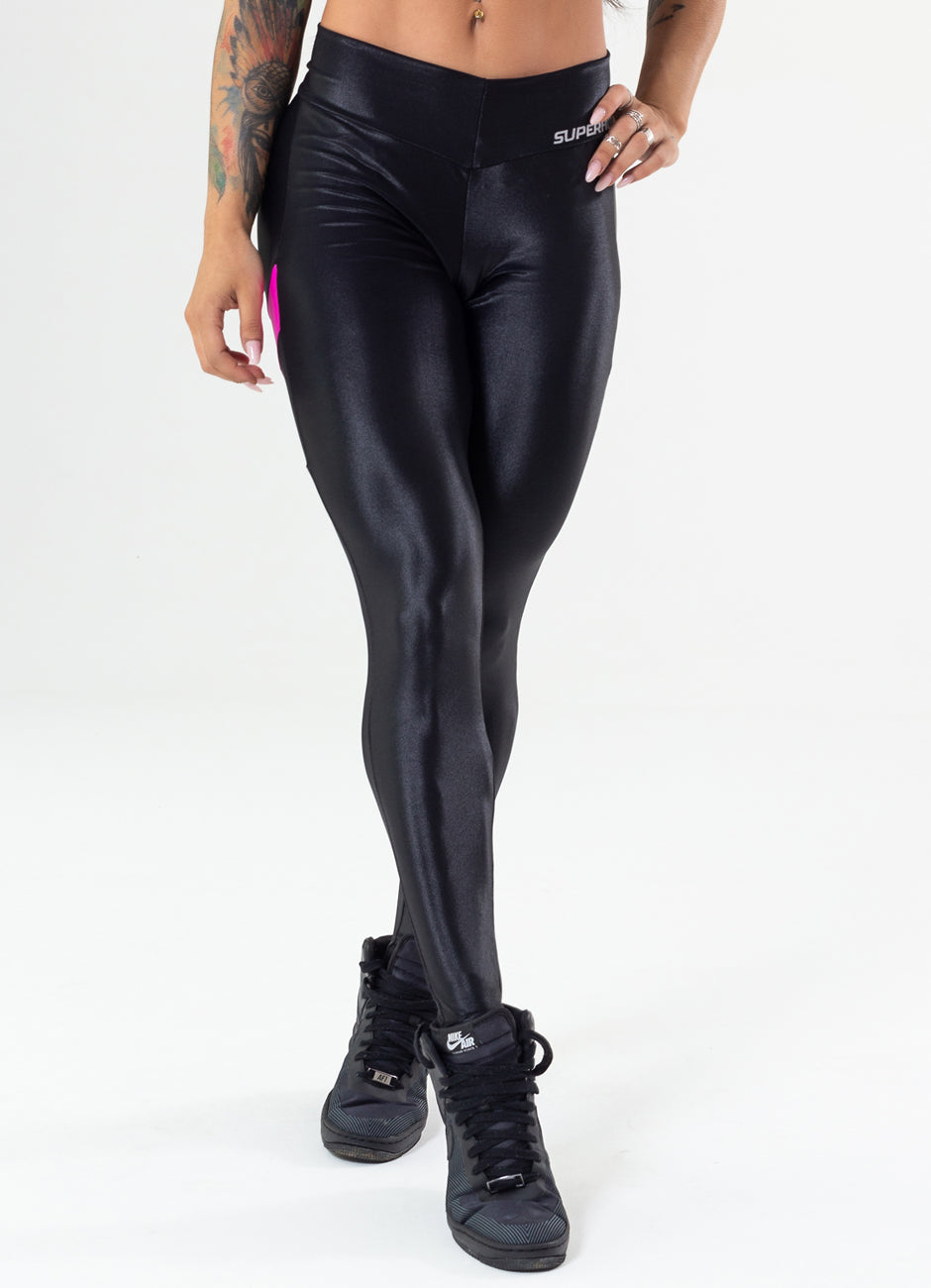 Legging Superhot Wet Preto CAL5255