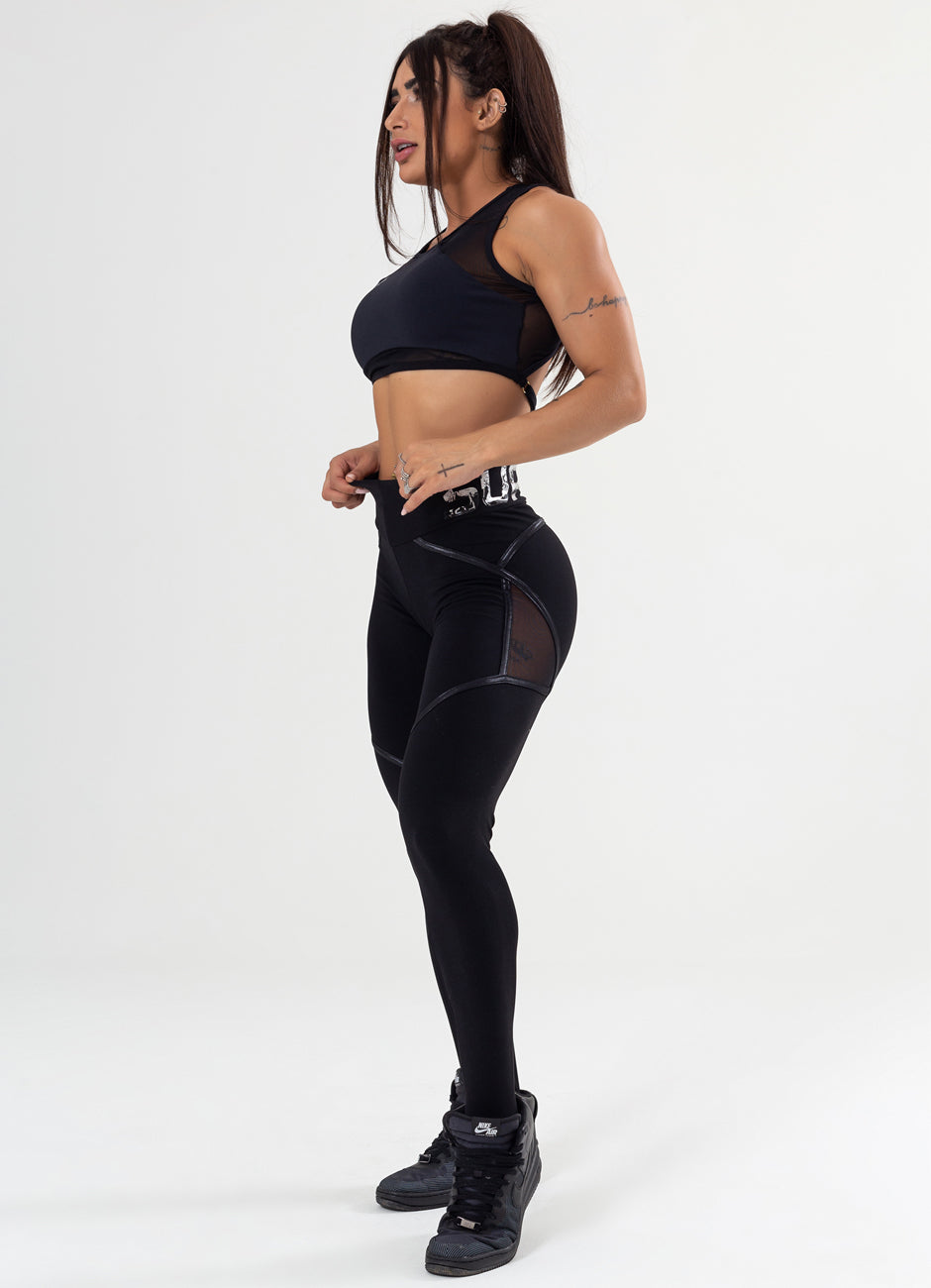 Legging Superhot Comfy Negra CAL5256 Imagen principal del producto