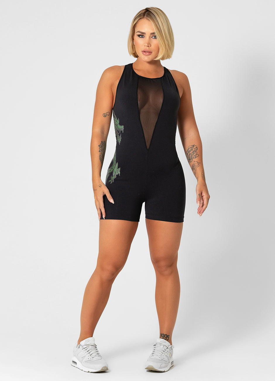 Macaquinho Superhot Comfy Preto MAC5222