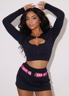 Blusa Superhot Fitt Preta BL5344